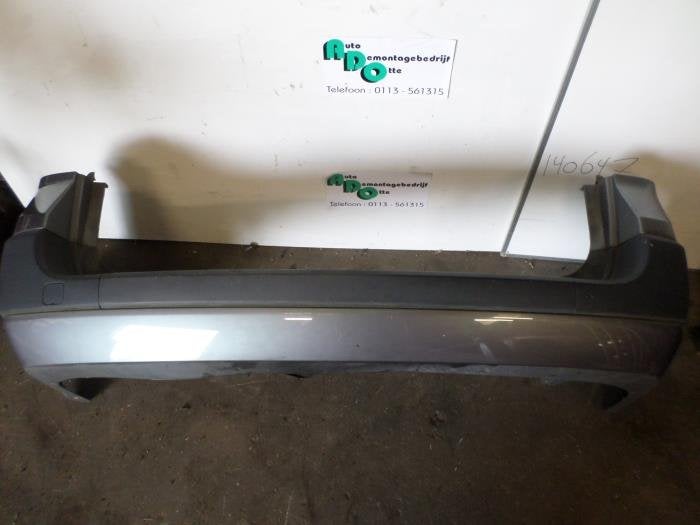 Achterbumper van een Renault Megane (Megane 2 02-) (NV603), Auto-onderdelen, Gebruikt, -, Renault, -