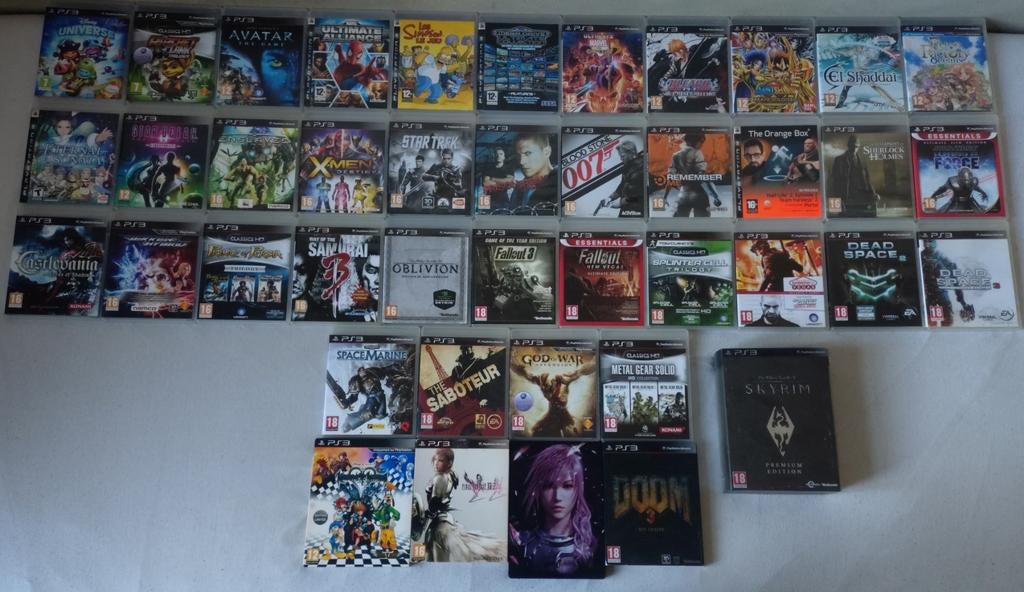 Liste de jeux Playstation 3, Enlèvement