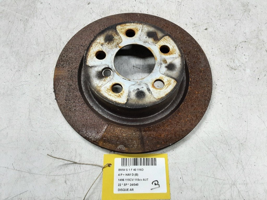FREIN DISQUE ARRIÈRE BMW 1 serie (F40) (01-2019/-), Mevr. I. Hauben, Utilisé, BMW, Rue de l'Espoir 34 34
4030  GRIVEGNÉE, BE