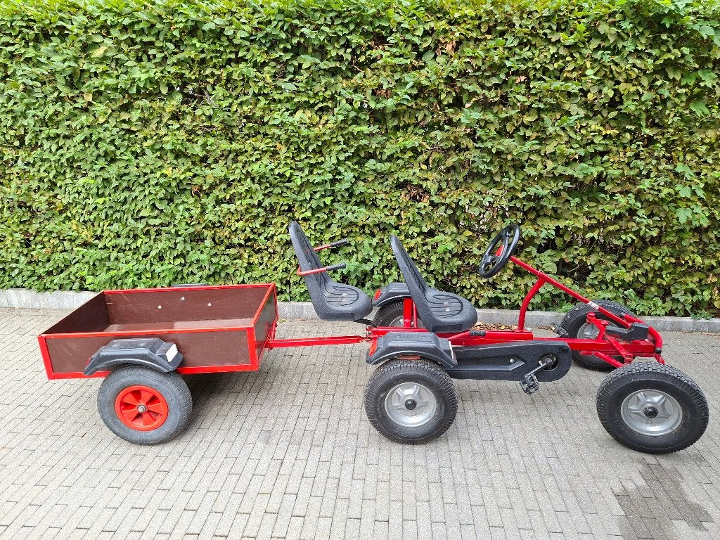 MAMMOET Go-cart/Skelter met 2de zitje en aanhangwagen, Ophalen, Gebruikt, Mammoet, Duozit