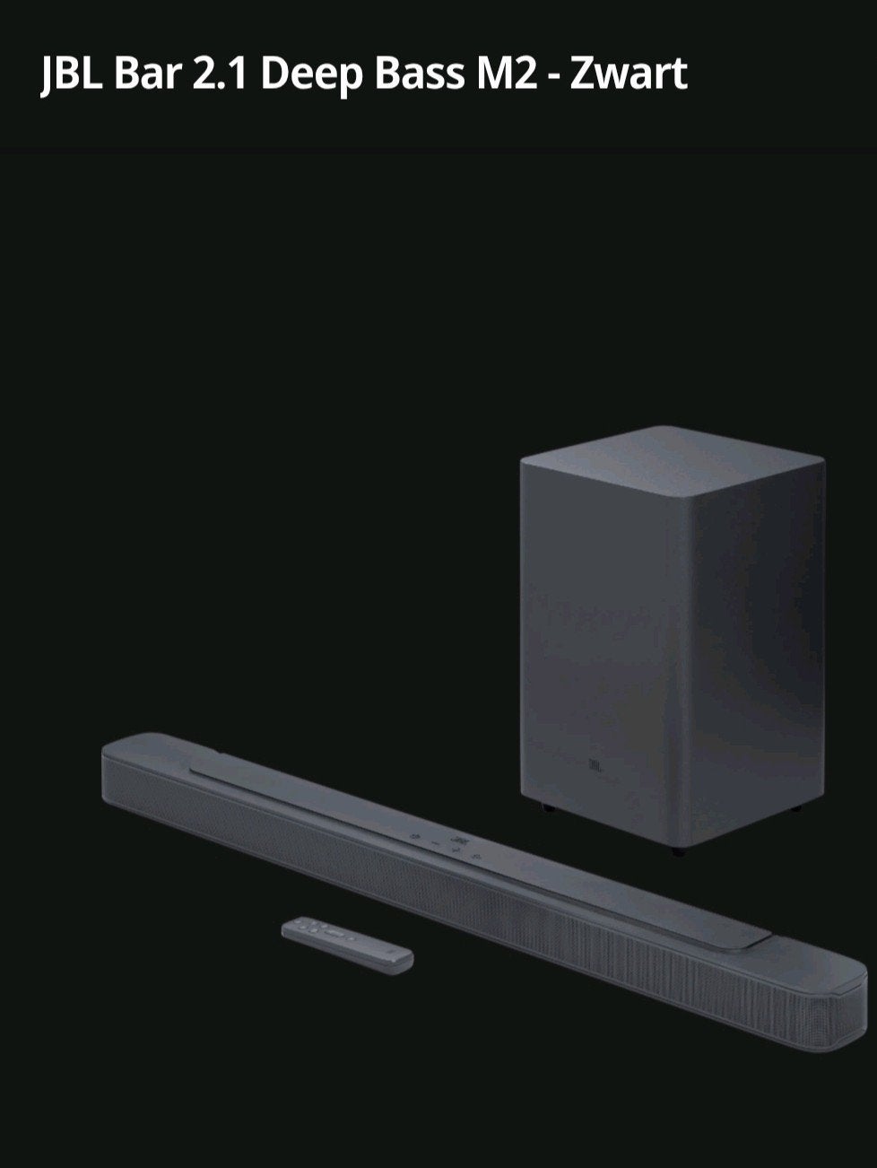 Jbl 2.1 soundbar, Enlèvement, Bluetooth, Comme neuf