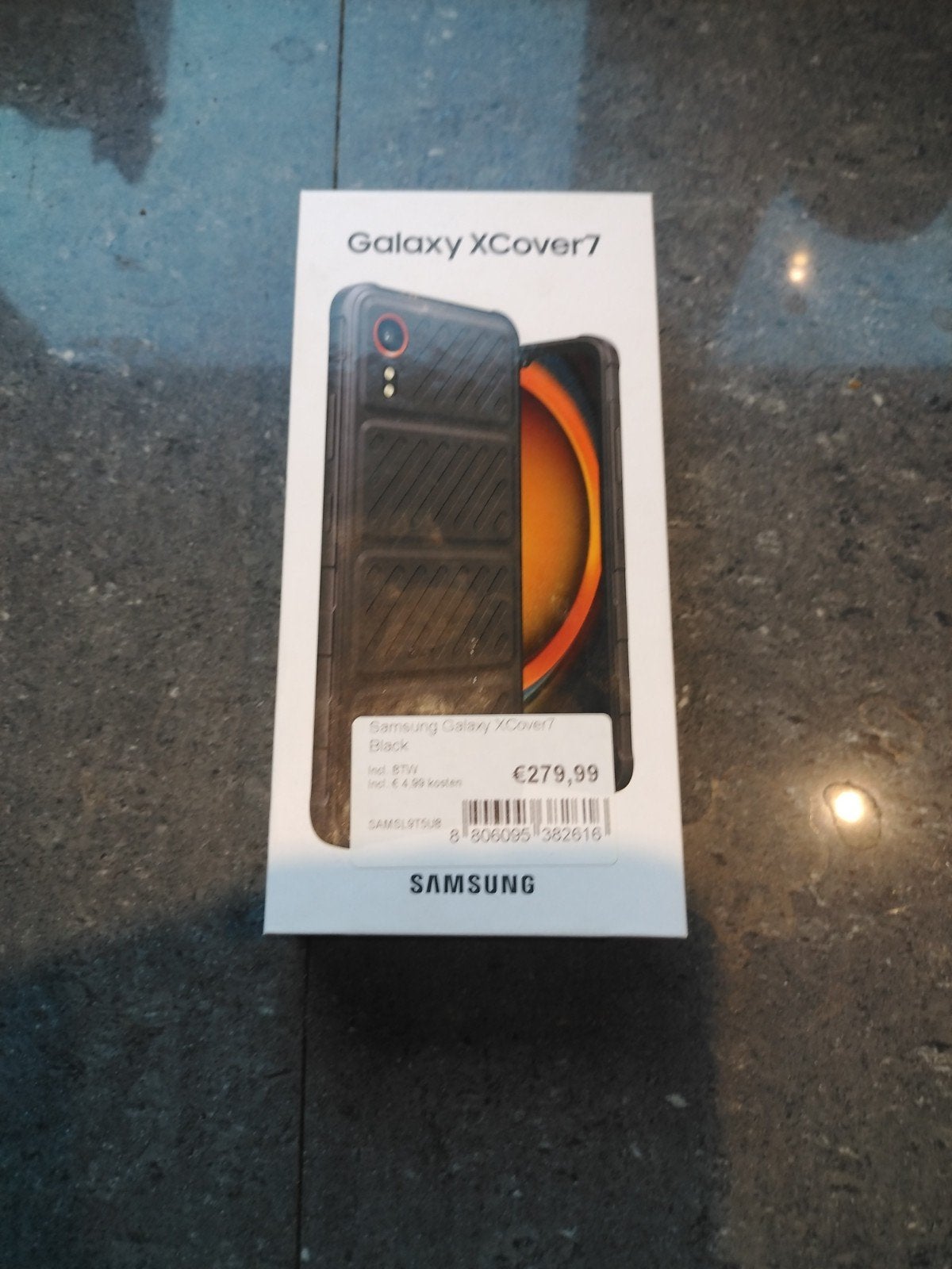 Samsung Galaxy Xcover 7, Enlèvement