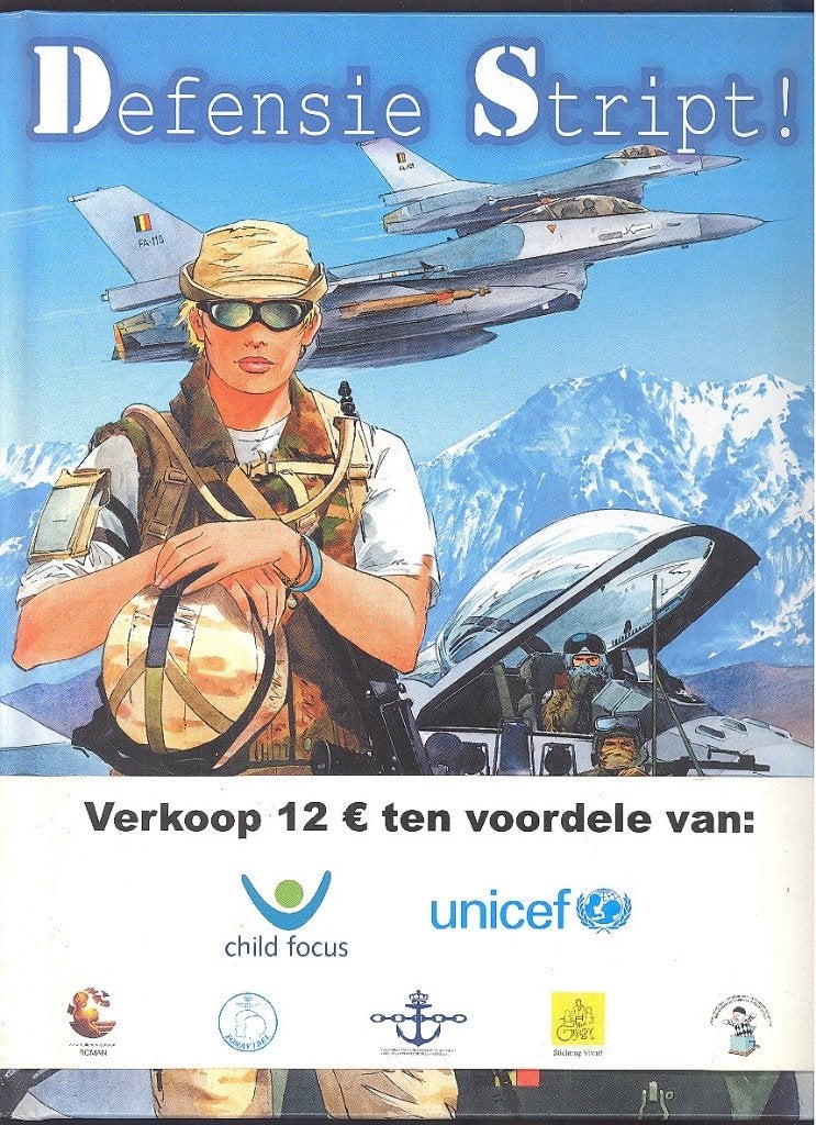 Defensie stript  hardcover + wikkel., Une BD, Enlèvement ou Envoi, Comme neuf