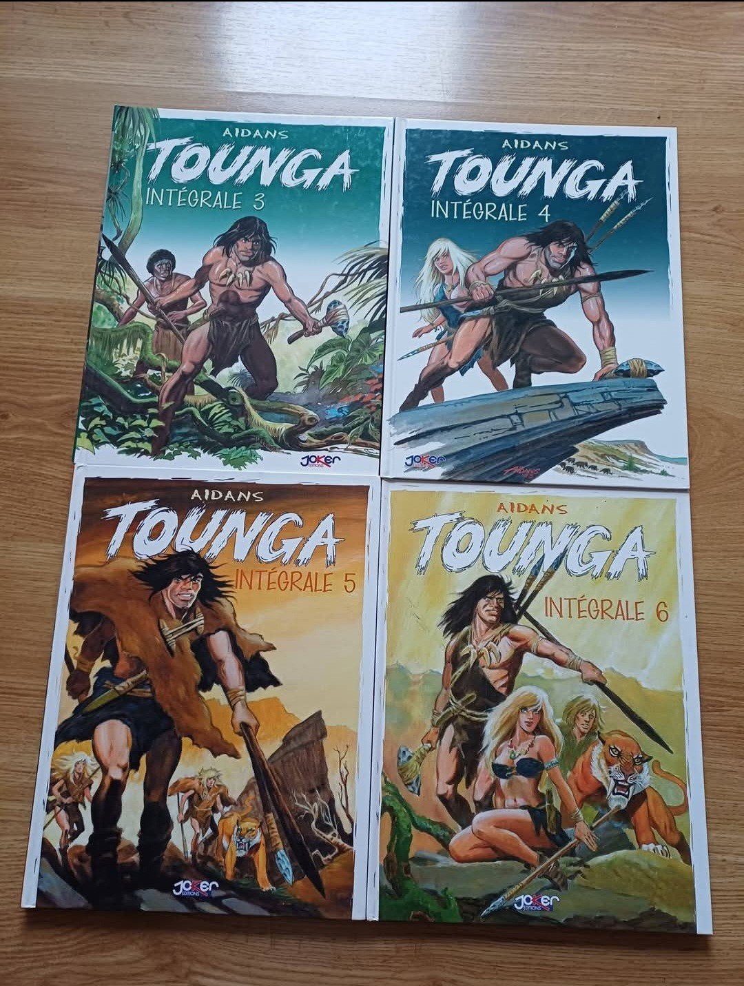 Bd Integrale Tounga 3 tot 6, Boeken, Stripverhalen, Meerdere stripboeken, Ophalen of Verzenden, Zo goed als nieuw, E. Aidans