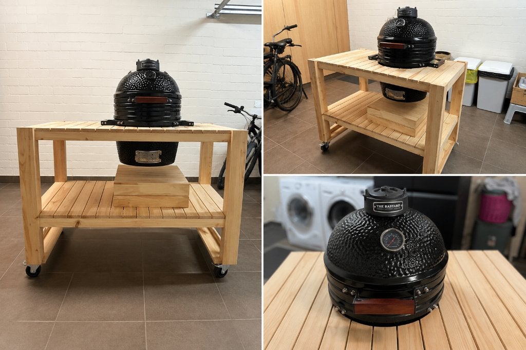 Barbecue, Jardin & Terrasse, Enlèvement ou Envoi, Neuf, The Bastard Kamado BBQ, Avec accessoires