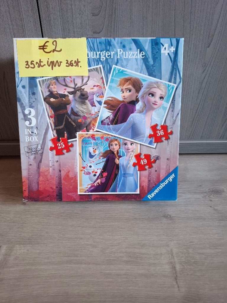 Puzzel Frozen disney, Ophalen, Gebruikt