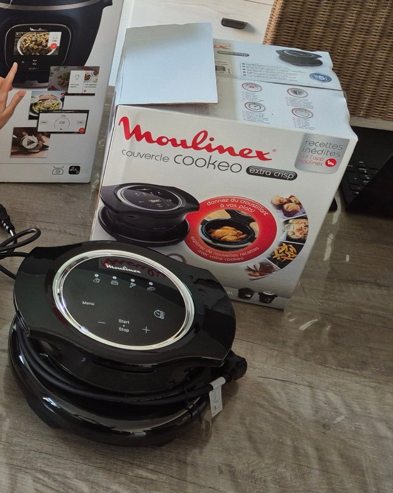 Moulinex Extra Crisp Cookeo, Electroménager, Enlèvement, Neuf