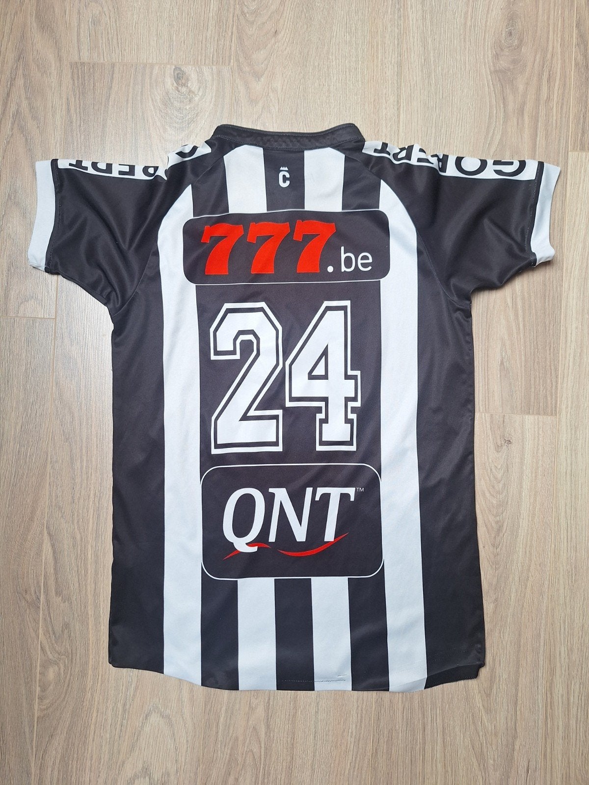 Maillot domicile Sporting Charleroi - Dessoleil, Taille S, Enlèvement ou Envoi, Utilisé, Maillot
