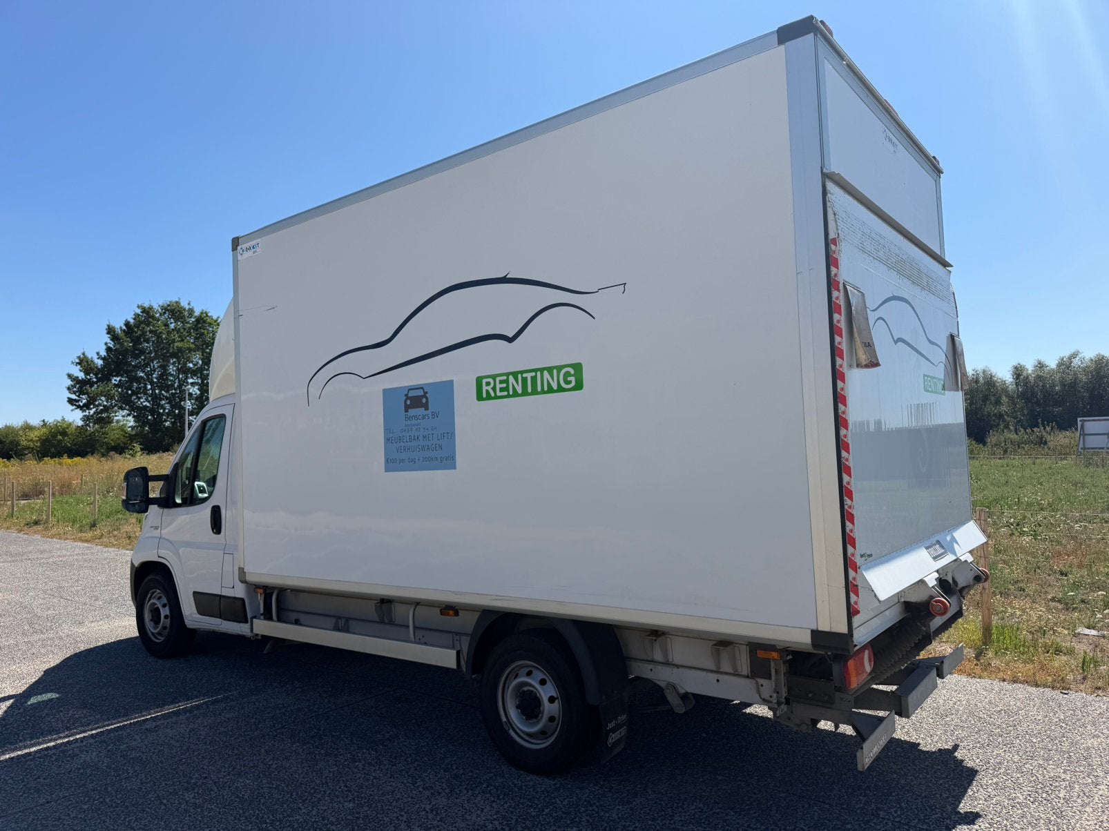 Te huur meubelbak met lift Regio Lokeren, Achat, Euro 6, Entreprise, 3 places