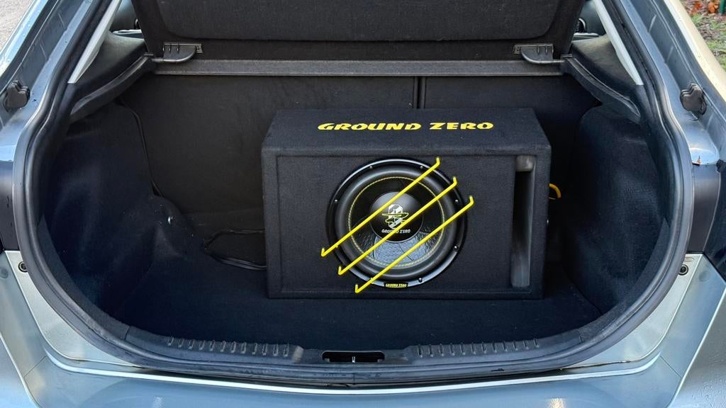 Ground Zero GZRB 30 SPL 700w RMS - 1350w SPL, Auto diversen, Autospeakers, Ophalen, Zo goed als nieuw