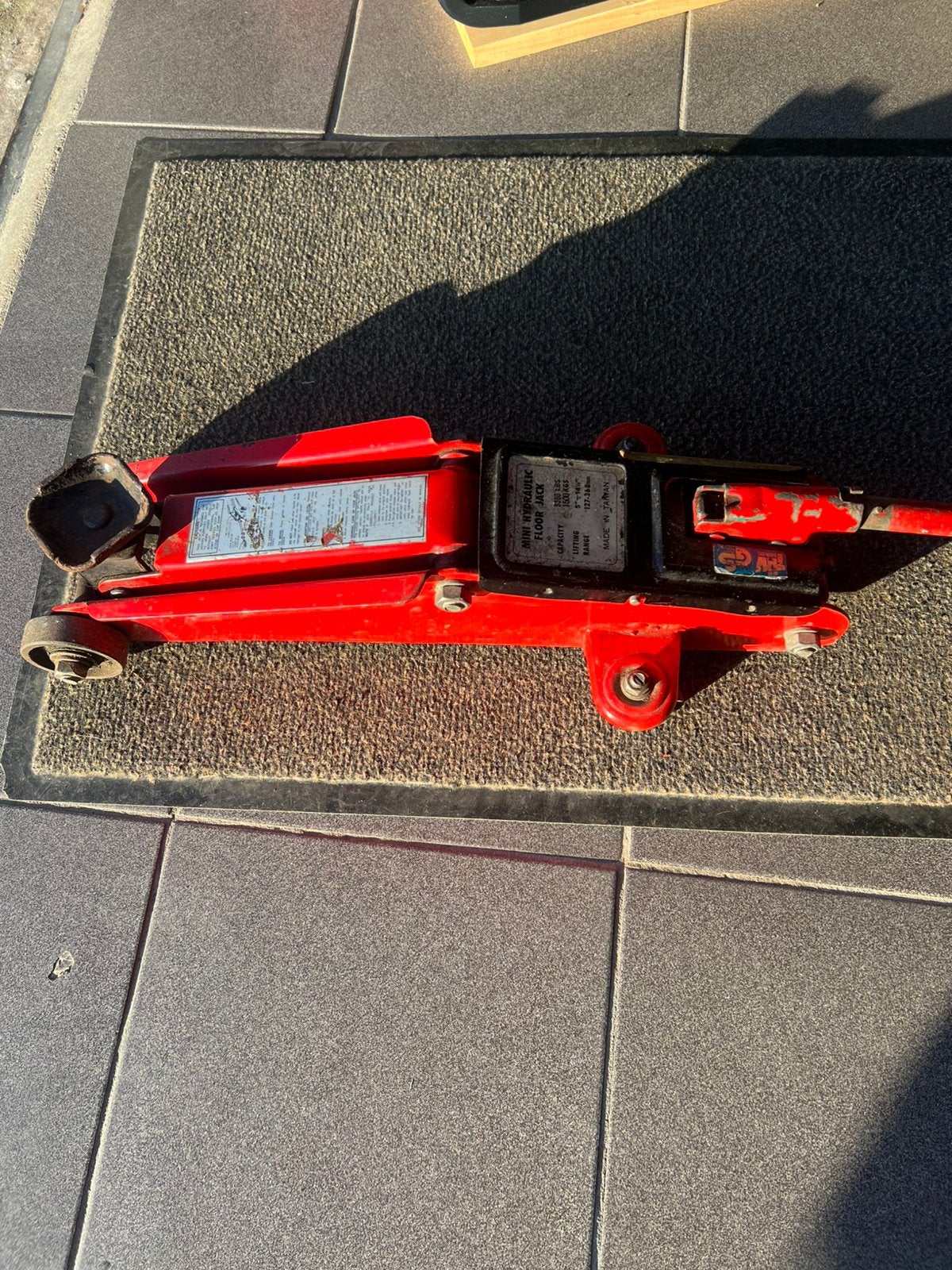 Hydraulische hijskrik 1,5 Ton, Ophalen, Gebruikt