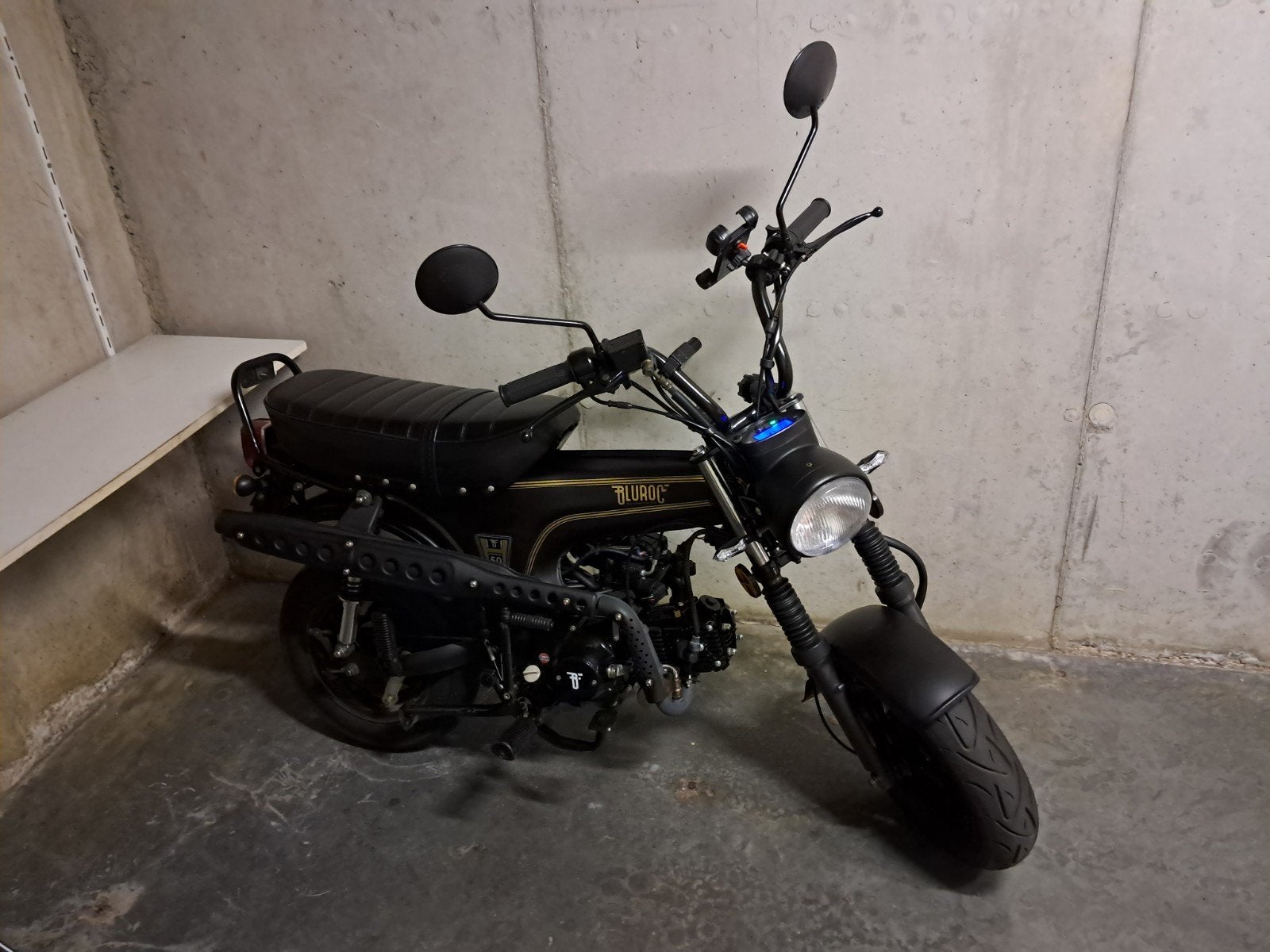 Bluroc Heritage 50cc, Enlèvement
