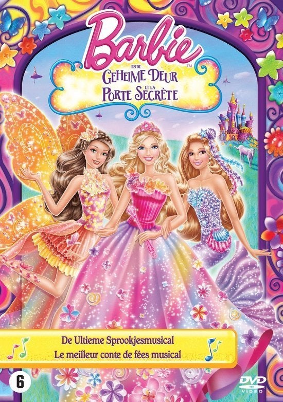 Dvd - barbie en de geheime deur, Ophalen of Verzenden