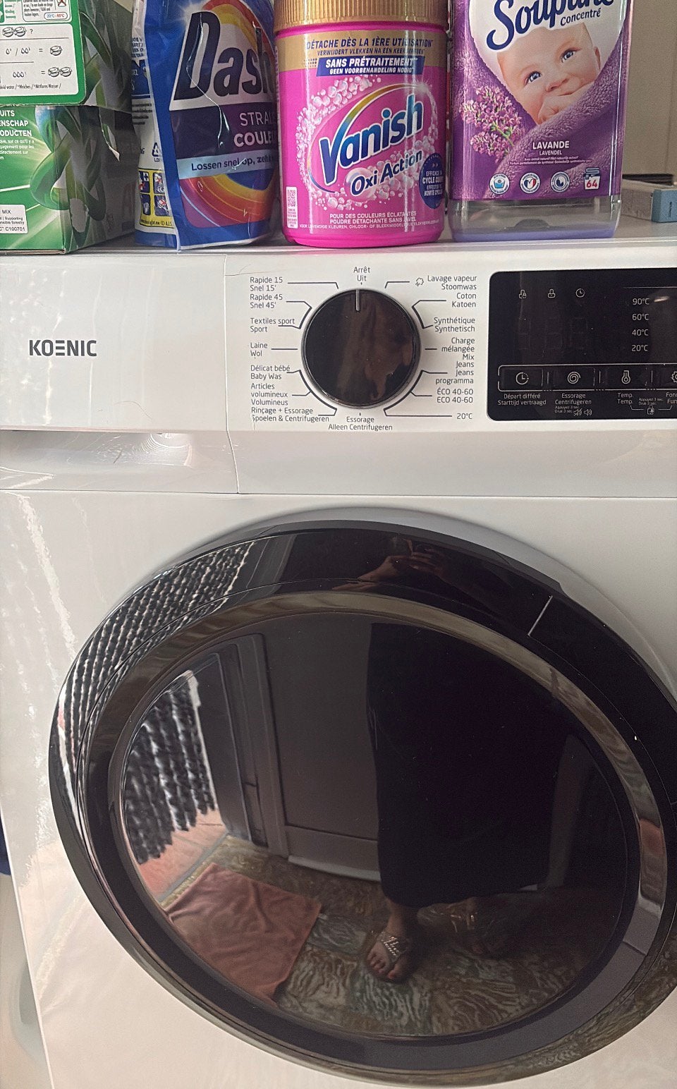 Wasmachine Koenic, Ophalen, Zo goed als nieuw