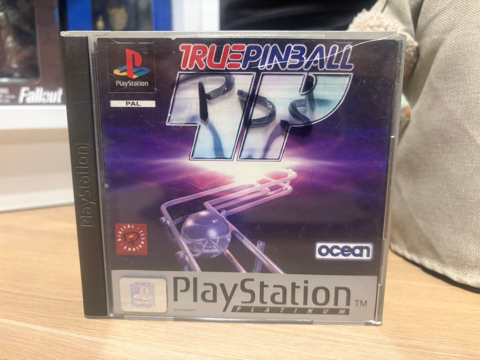 True pinball ps1, Enlèvement, Comme neuf