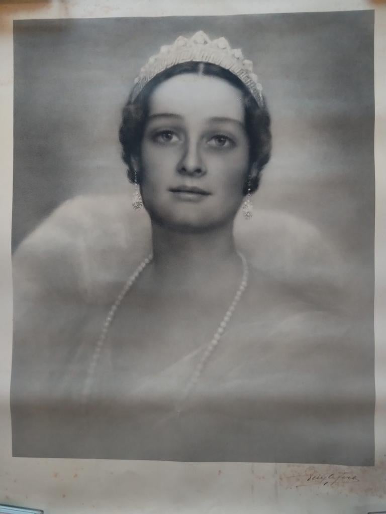 Portret Koningin Astrid, Verzamelen, Koningshuis en Royalty, Ophalen of Verzenden