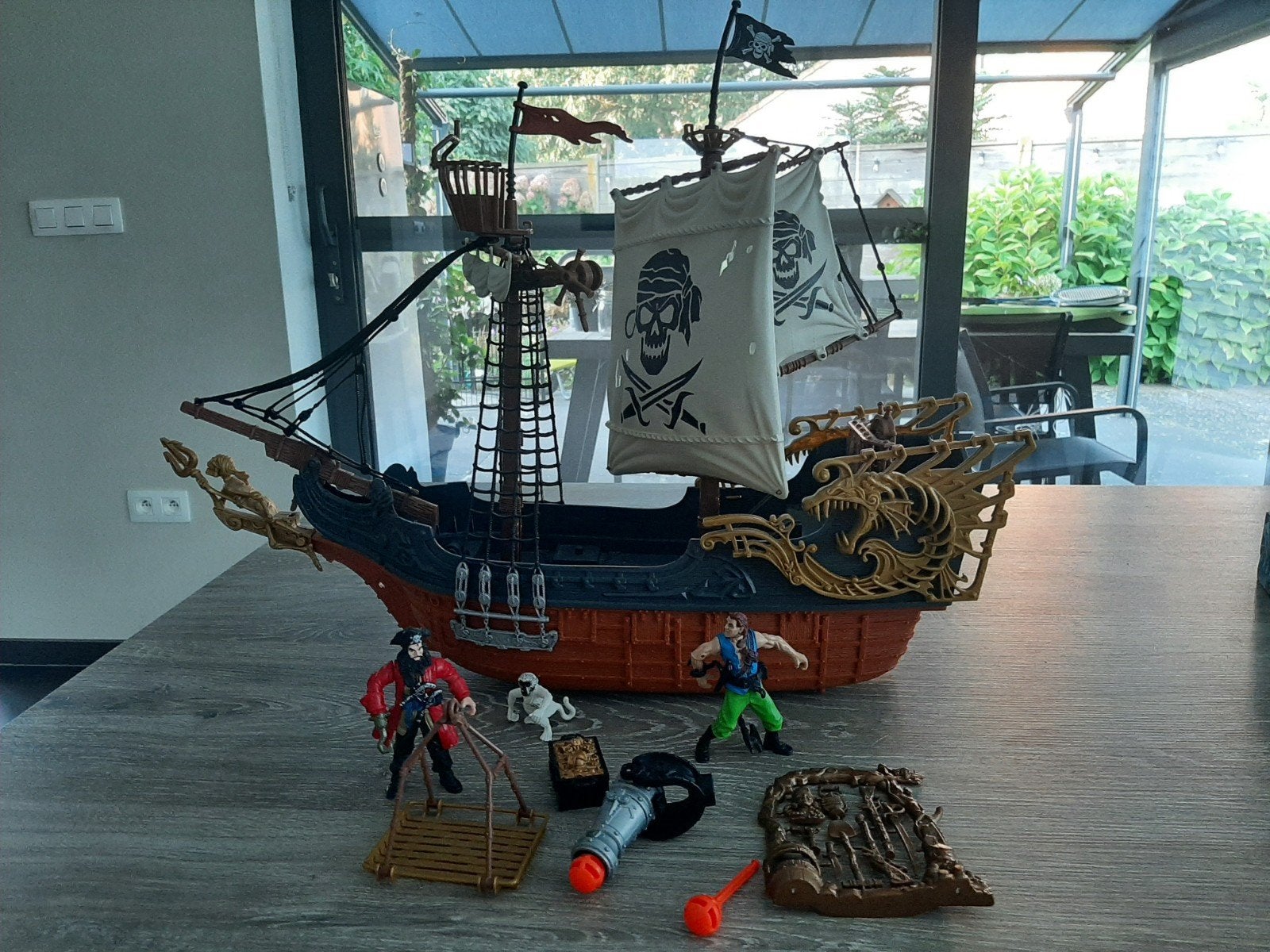 rijdende piratenboot 60 cm, Kinderen en Baby's, Ophalen