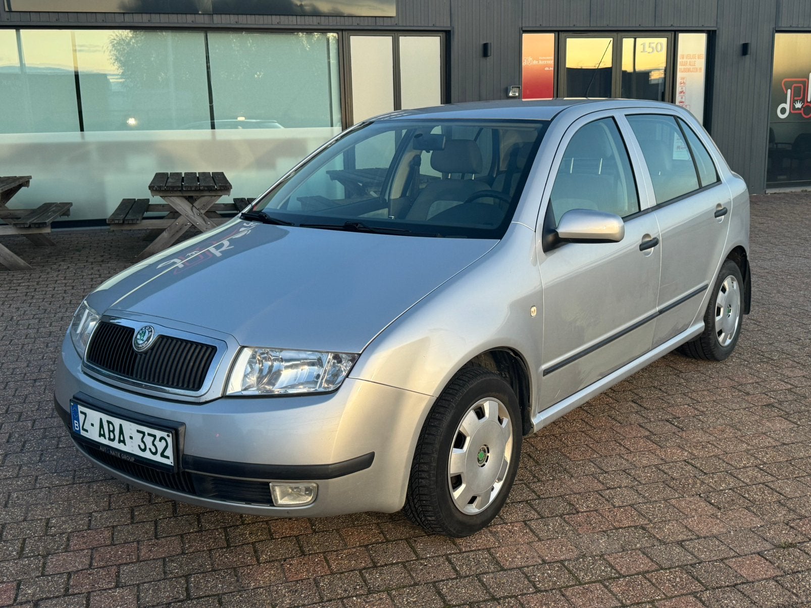 Skoda Fabia 1.4 benzine, 55.000 km, 11.2000!, Auto's, Voorwielaandrijving, Stof, 50 kW, Zwart