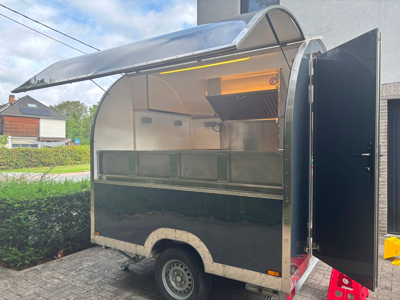 Remorque Freinée Foodtruck de 2024, Autos : Divers, Enlèvement, Utilisé
