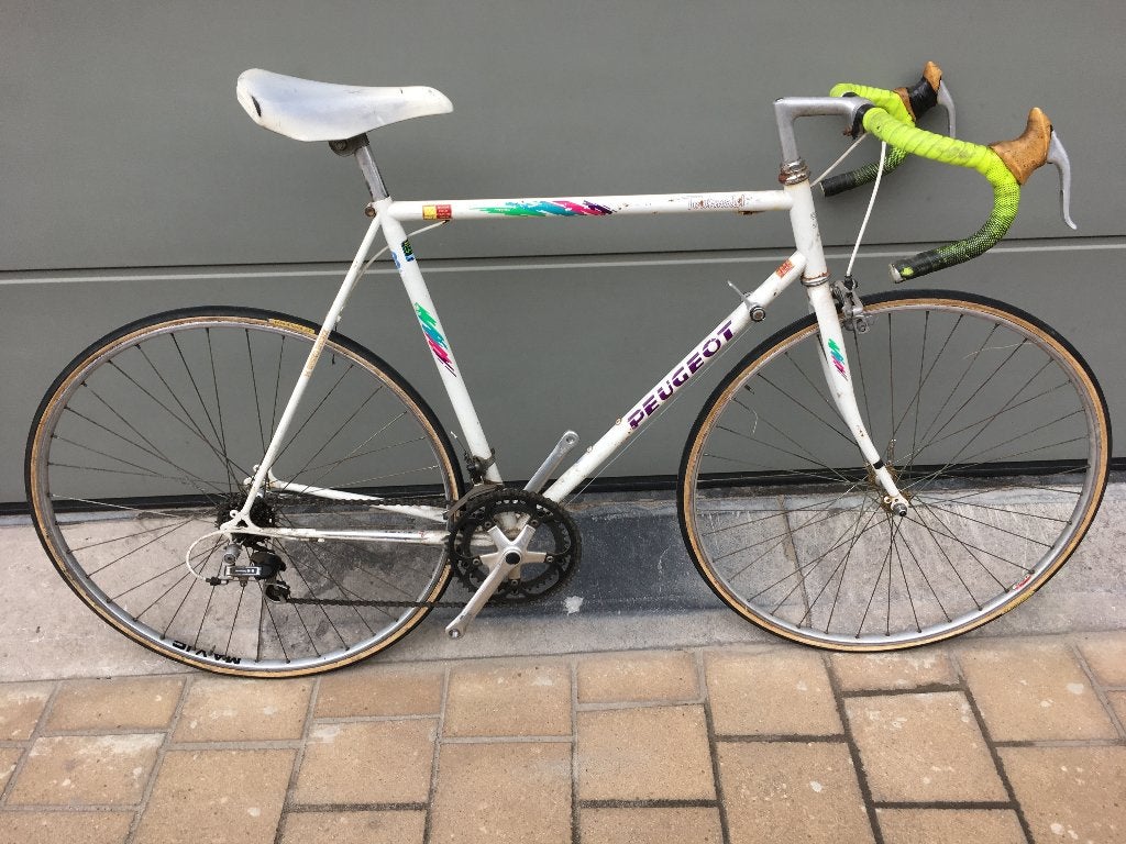 Retro koersfiets (55) Peugeot Tourmalet opknapper, Fietsen en Brommers, 28 inch, Gebruikt, 10 tot 15 versnellingen, Velgrem