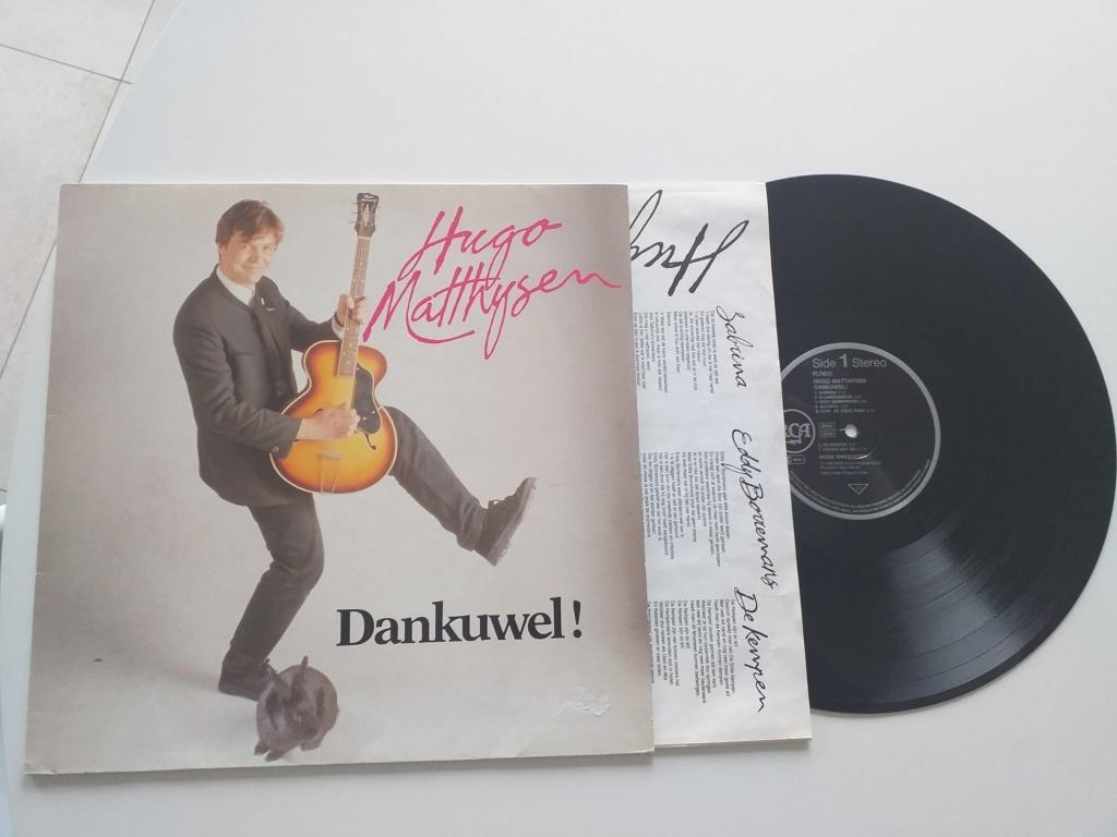 lp vinyl dankuwel van HUGO MATTHYSEN, Cd's en Dvd's, Ophalen, Gebruikt, 1990 - 1999, Overige formaten