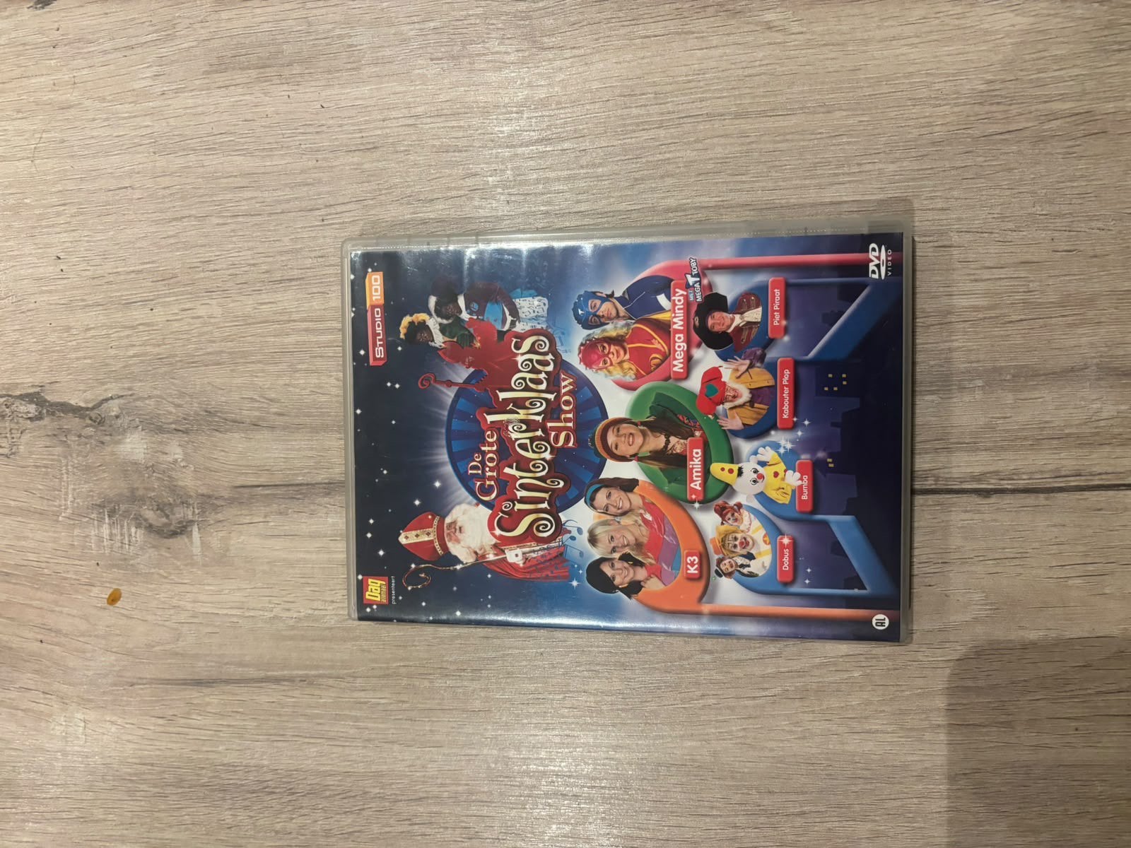 Dvd sinterklaasshow met k3, Ophalen of Verzenden, Zo goed als nieuw