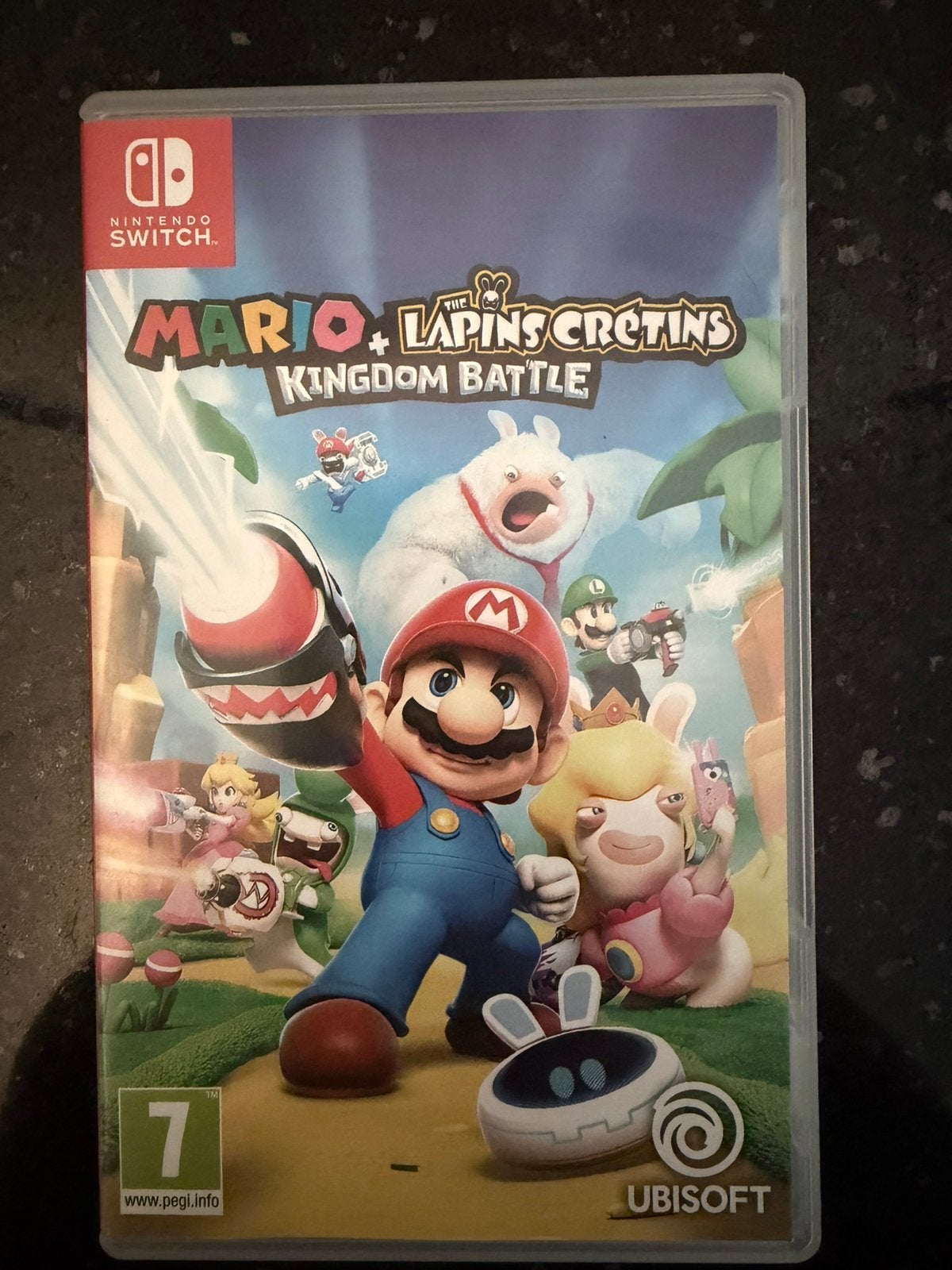 Jeu Switch Mario Lapin Cretins Kingdom Battle, Enlèvement ou Envoi, Comme neuf