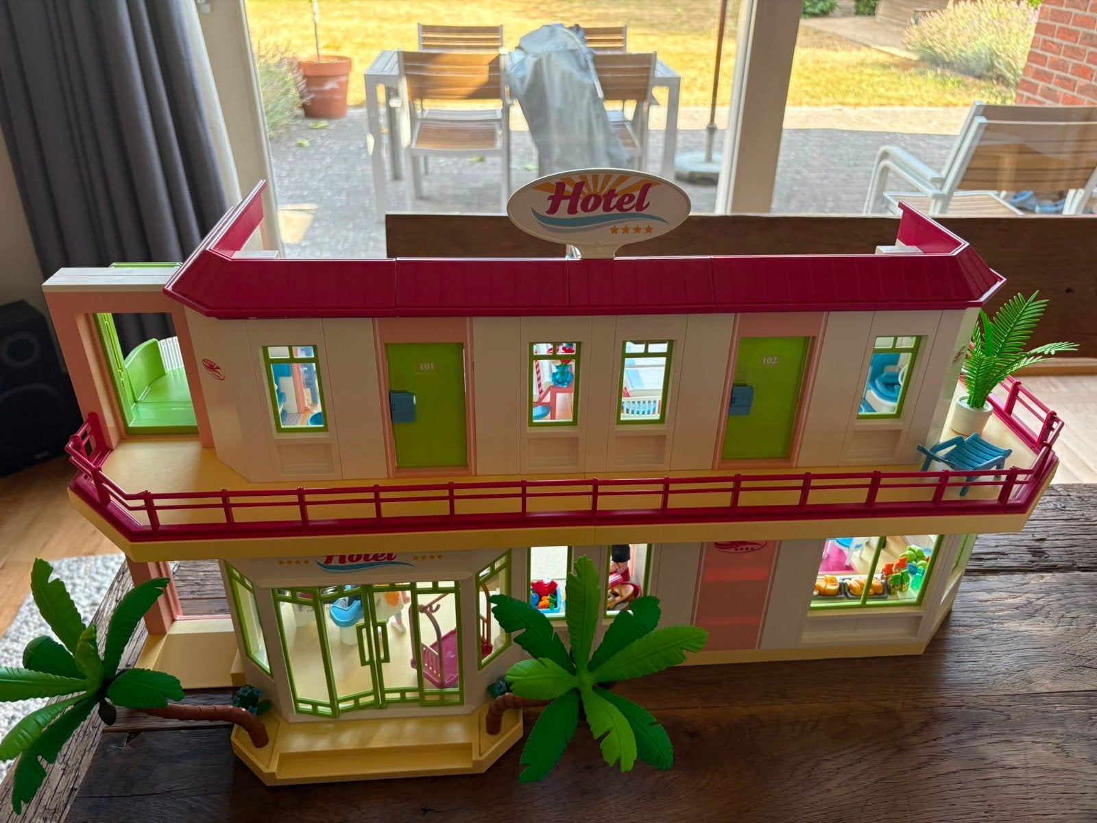 Hotel Playmobil, Ophalen, Gebouw, Complete set, Family fun