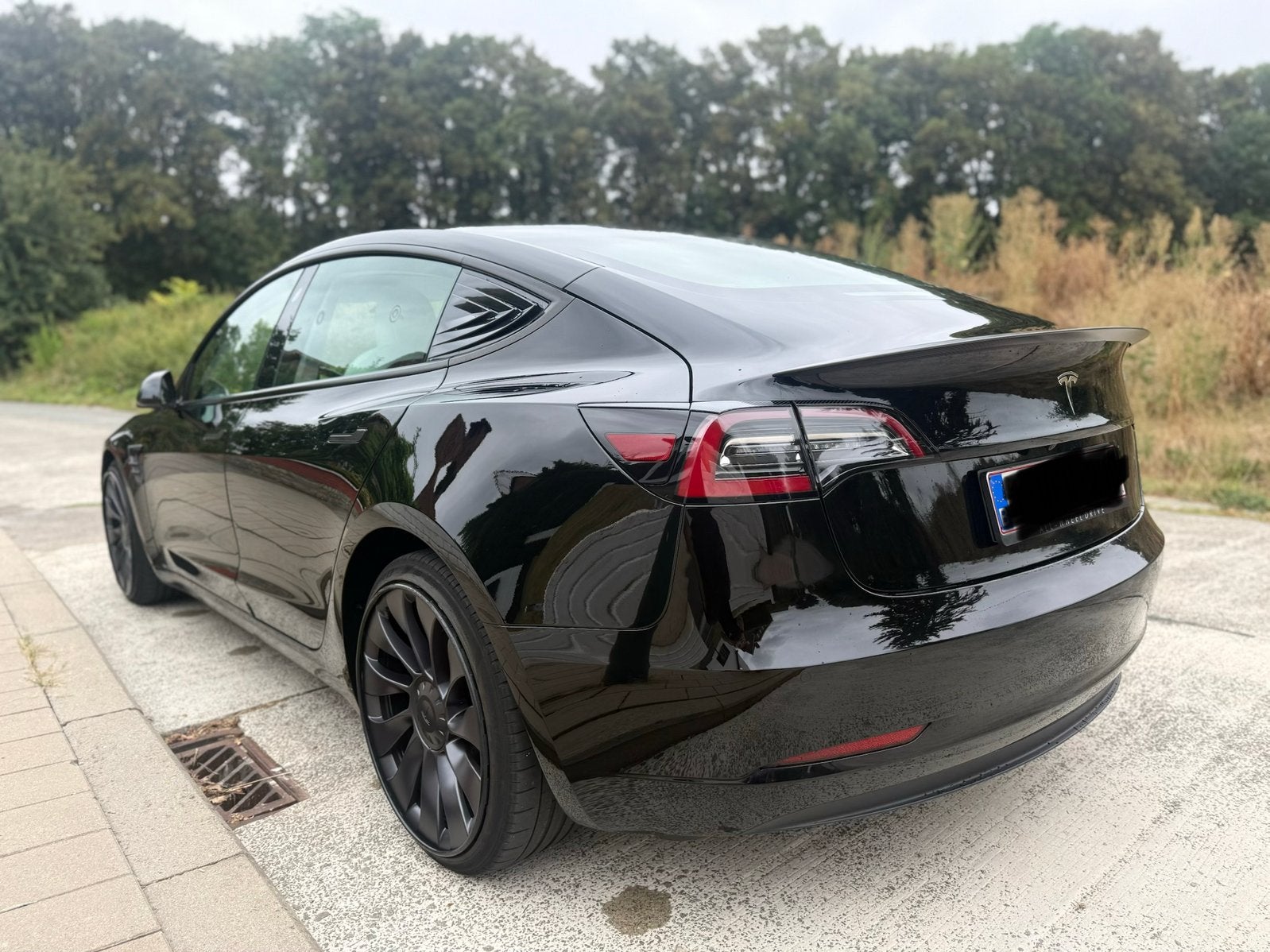 Tesla Model 3 Performance 2022, Autos, Cuir, Achat, Phares entièrement LED, 4 portes