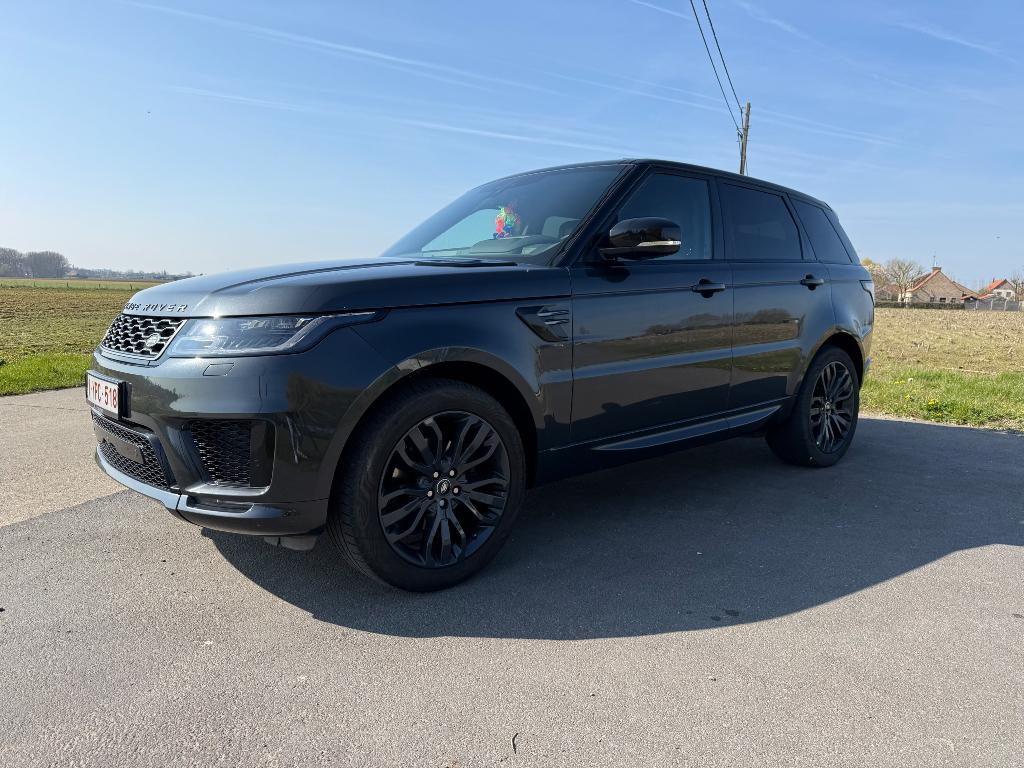 Range rover sport, Autos, Land Rover, Cuir, Entreprise, Autres couleurs, Noir