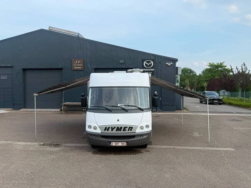 Hymer B614S Mobilehome, Caravans en Kamperen, Integraal, Fiat, Particulier, 6 tot 7 meter