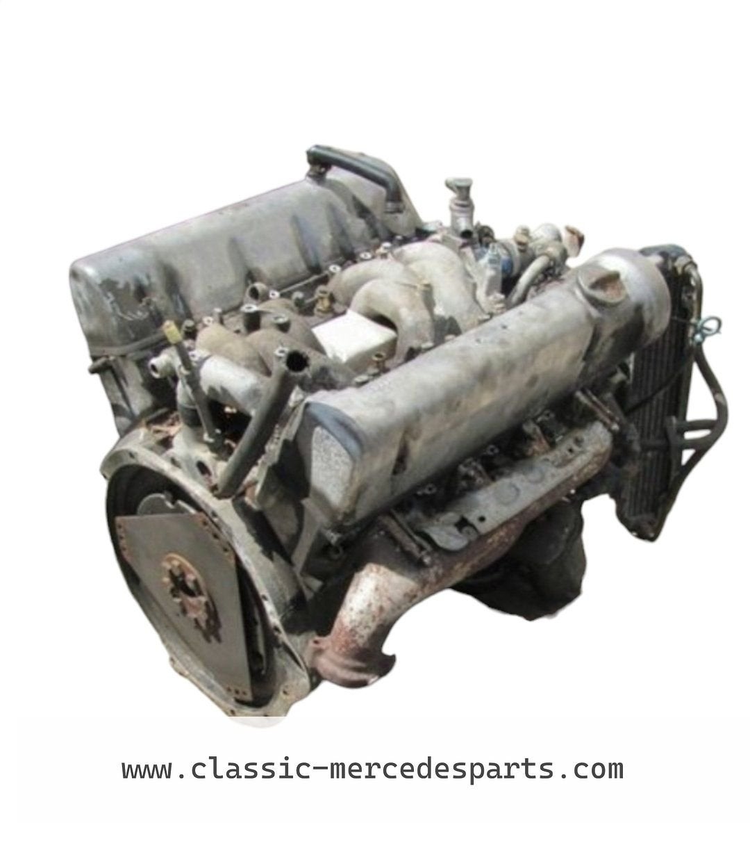 Motorblok M116.98x 350sl 350slc 350se 350sel K-jetronic, -, Utilisé, -, -