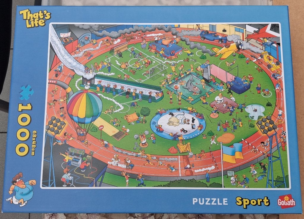 Puzzle Goliath 1000 pcs, Enlèvement, 500 à 1500 pièces, Comme neuf, Puzzle