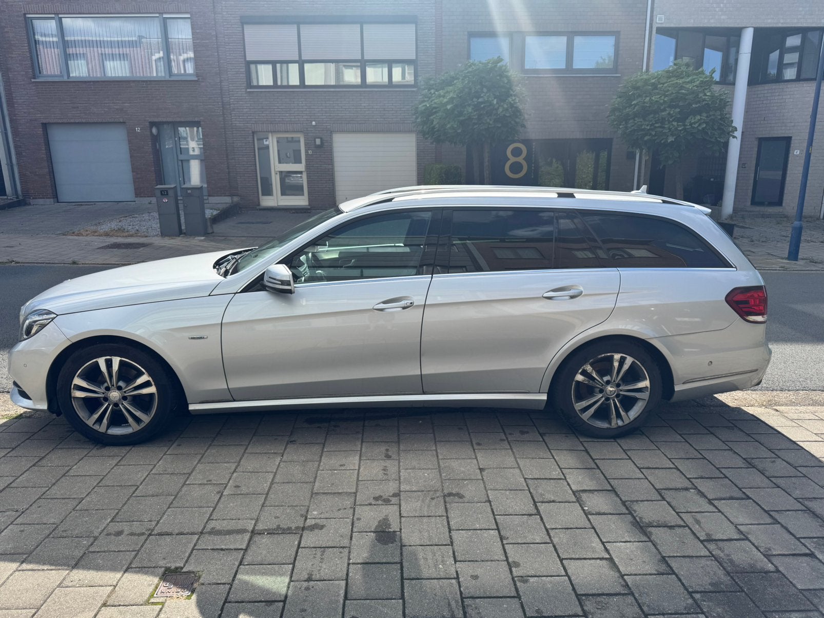 Mercedes-Benz E 200 d Break Avantgarde E Edition – 2017, Auto's, Leder, 5 deurs, Particulier, Zilver of Grijs