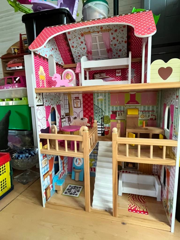 Belle maison de poupée, Enlèvement, Comme neuf, Maison de poupées