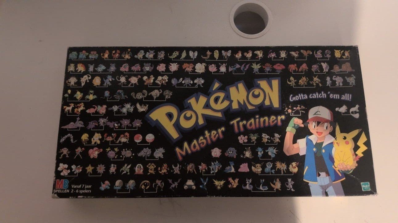 Pokemon masters trainer bordspel Vintage versie 1999, Hobby en Vrije tijd, Ophalen, Zo goed als nieuw