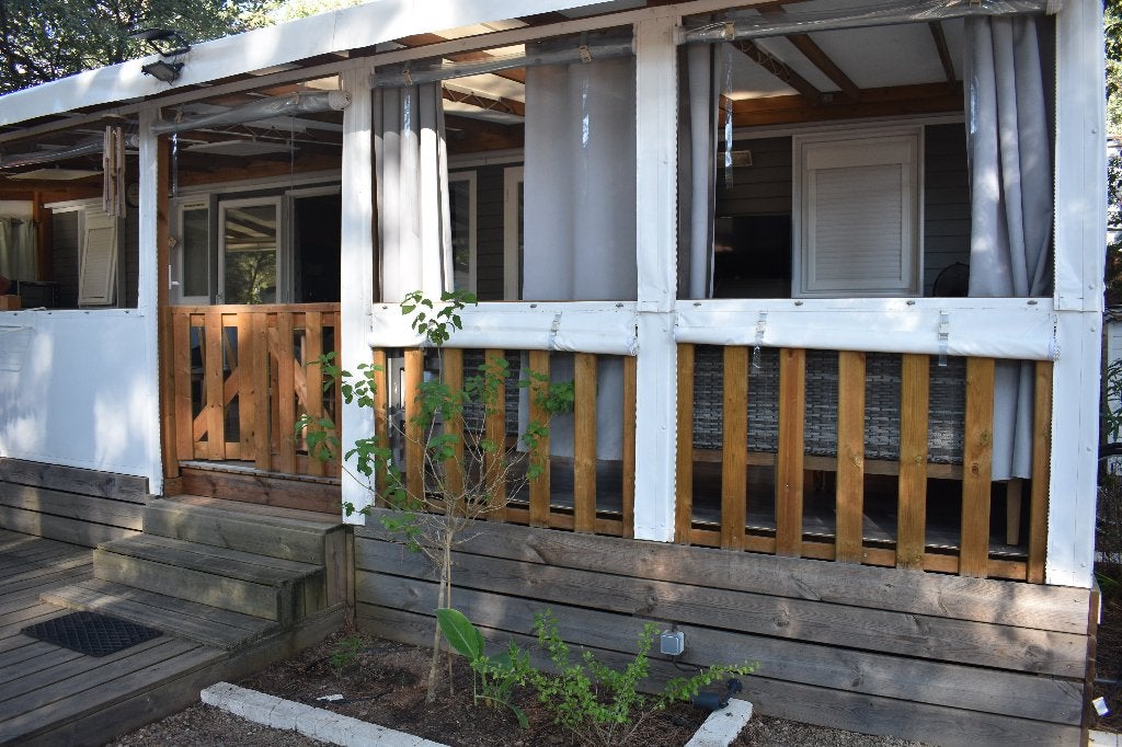 mobil home à vendre dans le var camping 5*, Ophalen, Zo goed als nieuw