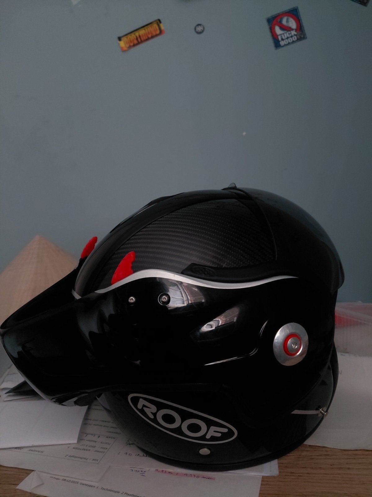 Roof Boxer carbon black R09, Verzenden, Zo goed als nieuw, Large, Roof boxer
