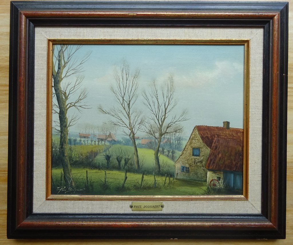 Paul Boonaert, doek, 24 x 30 cm, Herfst 1979, Ophalen of Verzenden