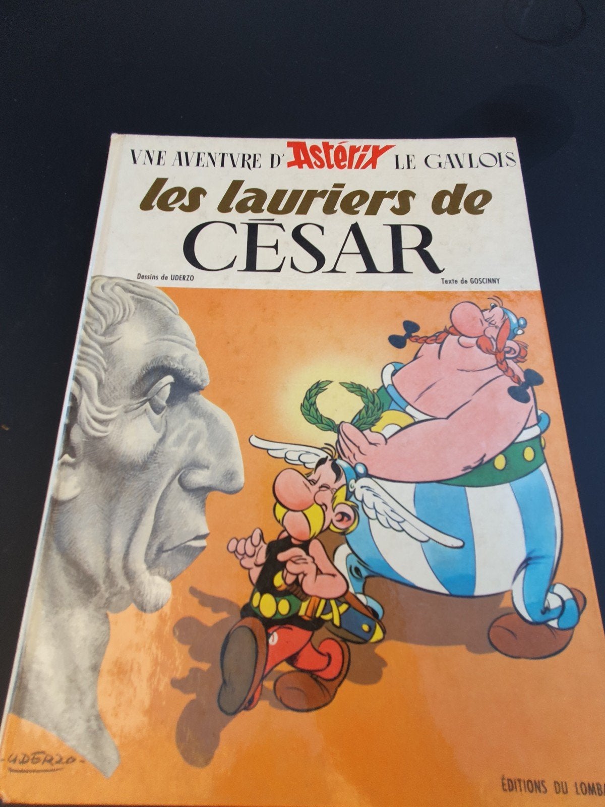 Asterix les lauriers de césar EO 1972, Enlèvement ou Envoi