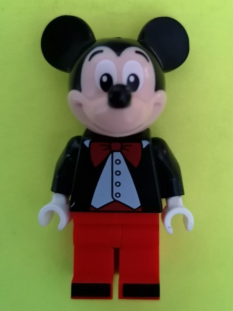 Zeer mooi Mickey Mouse lego figuurtje., Ophalen, Lego