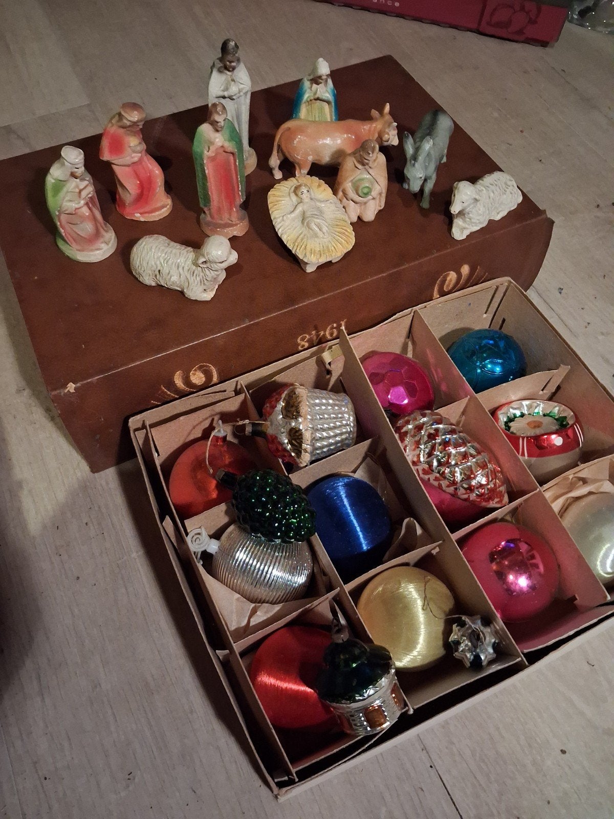 ķerstdecoratìe 50ties nostalgia, Diversen, Kerst, Ophalen of Verzenden, Zo goed als nieuw