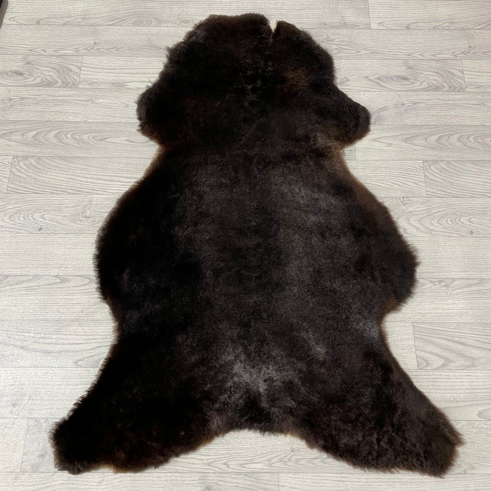 Schapenvacht hond en kat bruin wit 110x80cm | Lederstore, Autres marques, Enlèvement ou Envoi, Neuf, Autres types