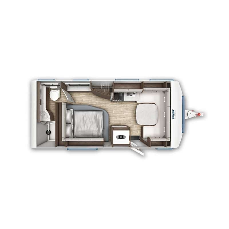 Fendt Diamant 560 SD caravan - 2023, Wielklem, Rondzit, 7 tot 8 meter, Particulier