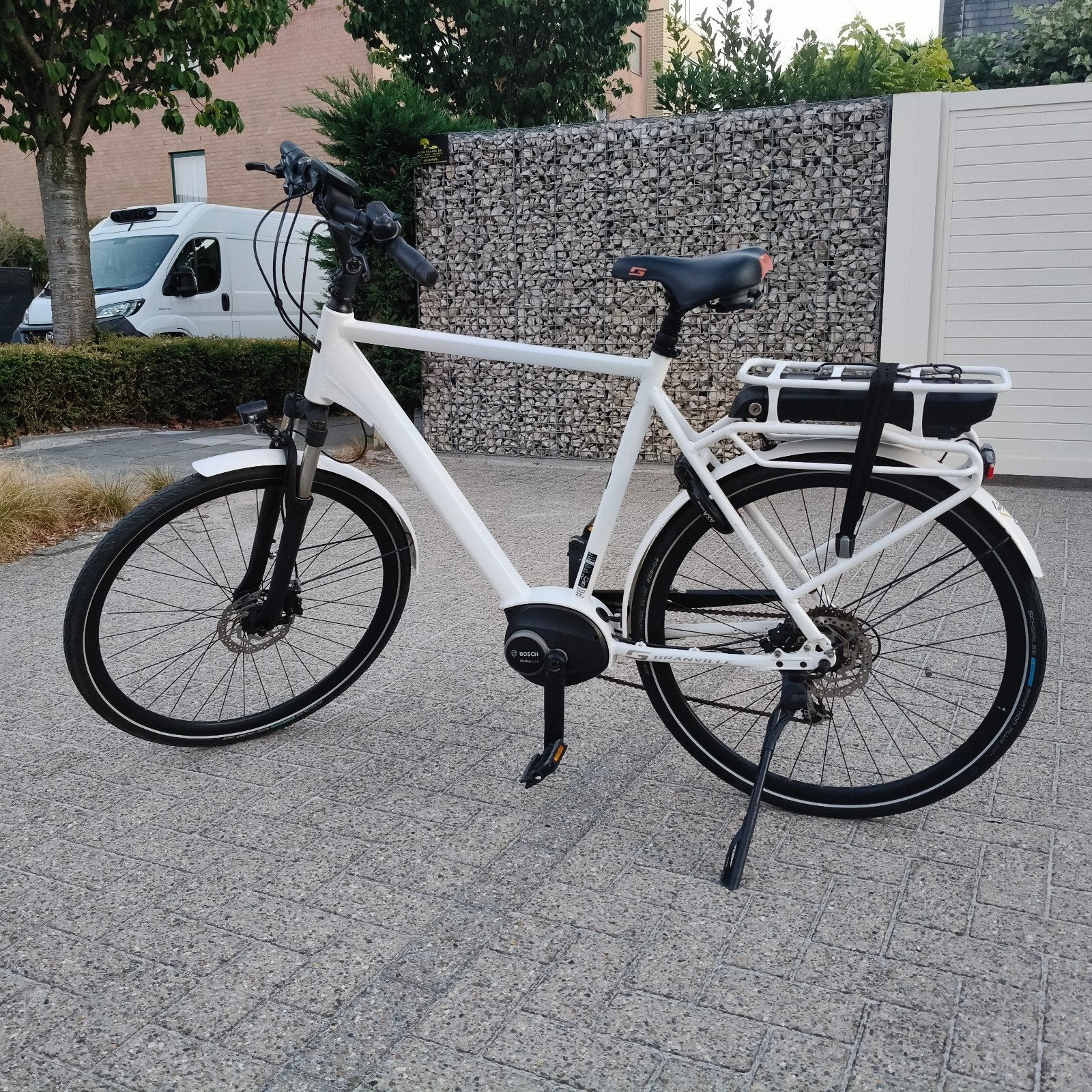 elektrische herenfiets Bosch middenmotor prachtstaat!, Ophalen