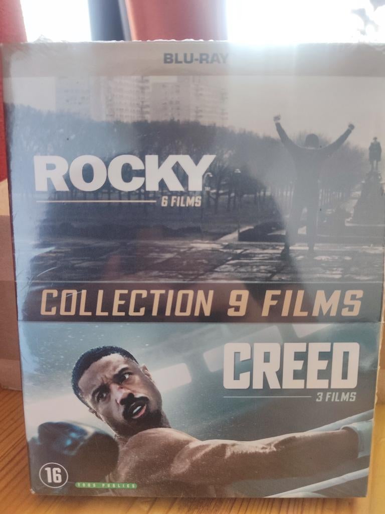 ROCKY (6 films) / CREED (3 films) - Blu-Ray Neuf (Stallone), Ophalen of Verzenden, Nieuw in verpakking, Drama, Boxset