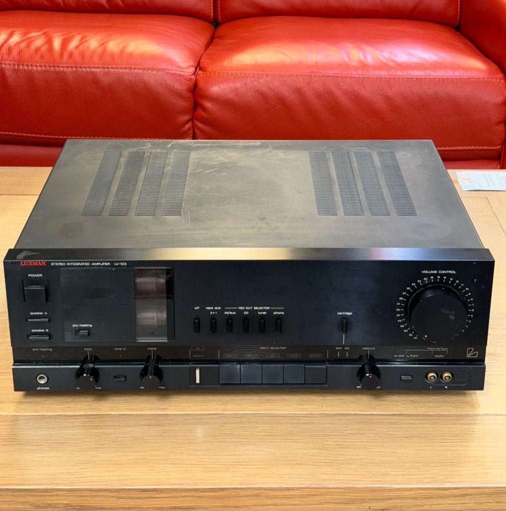 Amplificateur Luxman LV-103, Audio, Tv en Foto, Versterkers en Ontvangers, Overige merken, ., Ophalen of Verzenden, Luxman