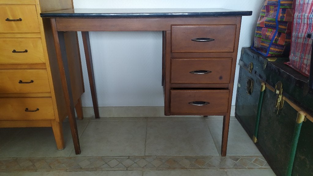 Bureau pour enfant, Maison & Meubles, 90 cm, 50 cm, Vintage, Enlèvement