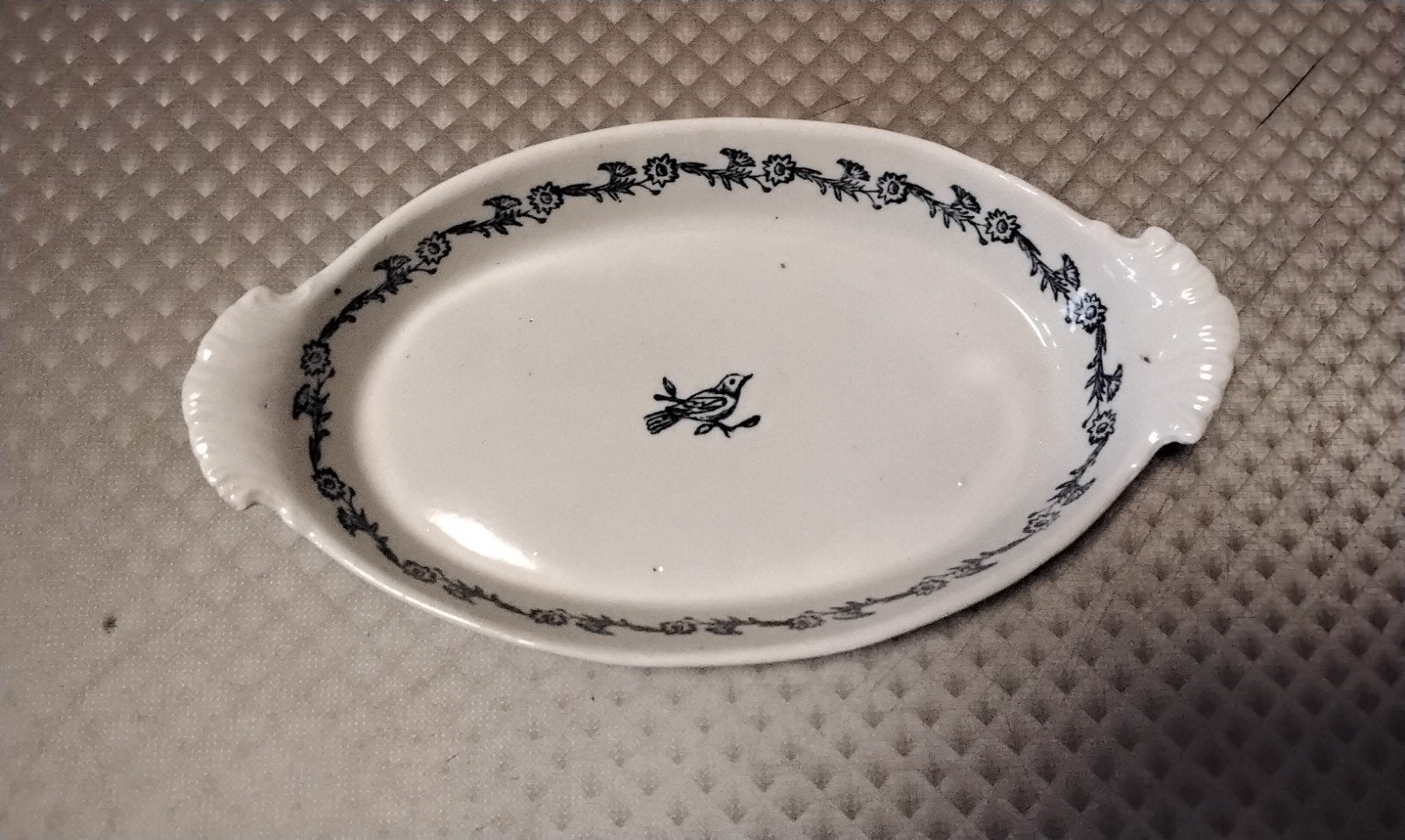 Antiek franse keramik 27cm op 15cm, Ophalen of Verzenden