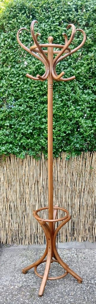 Vintage Thonet Kapstok jaren 60, Ophalen, Gebruikt, Staande kapstok, 150 tot 200 cm